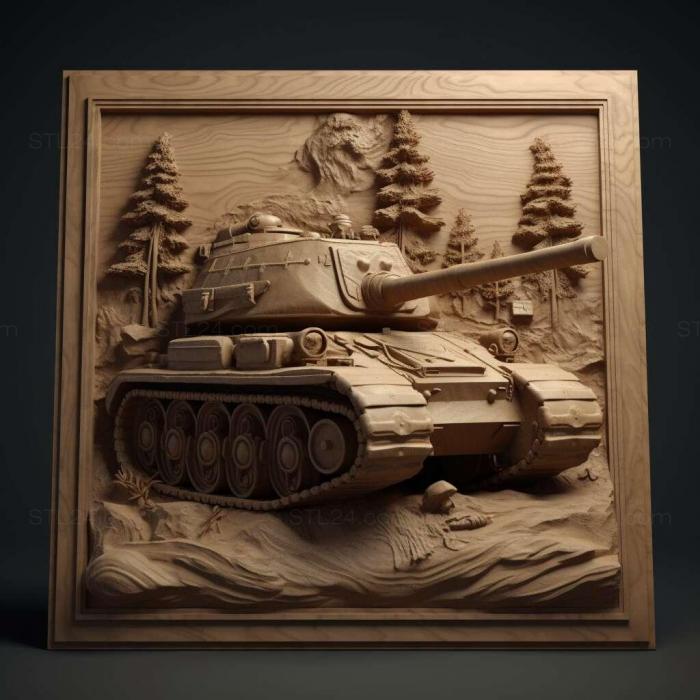 Games (Tank Biathlon 1, GAMES_21401) 3D models for cnc